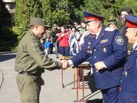 Открытие нового учебного года по программе «Уроки мужества»