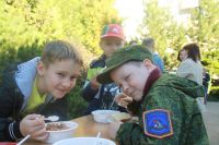 Открытие нового учебного года по программе «Уроки мужества»