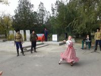 В память о первом бое казаков-гвардейцев