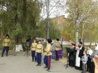 В память о первом бое казаков-гвардейцев