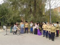 В память о первом бое казаков-гвардейцев