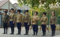 В память о первом бое казаков-гвардейцев