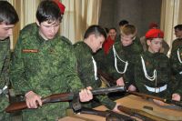 Встреча юнармейцев с представителями военно-реконструкторских клубов