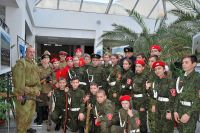 Встреча юнармейцев с представителями военно-реконструкторских клубов