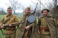 Съемки клипа о Великой Отечественной войне