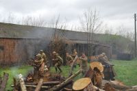 Съемки клипа о Великой Отечественной войне