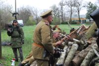 Съемки клипа о Великой Отечественной войне