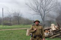 Съемки клипа о Великой Отечественной войне