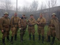 Съемки клипа о Великой Отечественной войне