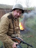 Съемки клипа о Великой Отечественной войне