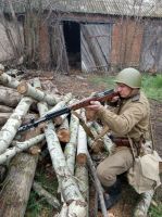 Съемки клипа о Великой Отечественной войне