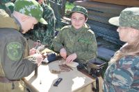 Занятия развед-отряда «Геогиевцы»