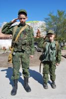 Занятия развед-отряда «Геогиевцы»