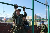 Занятия развед-отряда «Геогиевцы»