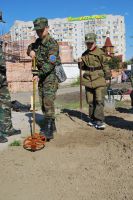 Занятия развед-отряда «Геогиевцы»