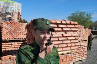 Занятия развед-отряда «Геогиевцы»