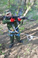 Занятия развед-отряда «Геогиевцы»