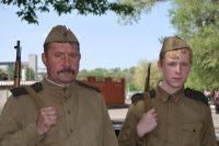 Возложение цветов к памятнику Донским чекистам