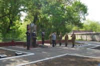 Возложение цветов к памятнику Донским чекистам