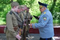 Возложение цветов к памятнику Донским чекистам