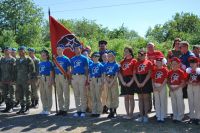 Открытие поисковой вахты памяти