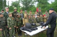 Казачий юнармейский военно-полевой сбор