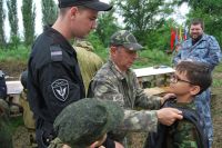 Казачий юнармейский военно-полевой сбор