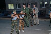 Занятия по начальной военной подготовке