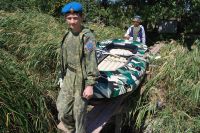 Военно-полевой выход на берег реки Лагутник