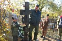 Уборка воинских захоронений