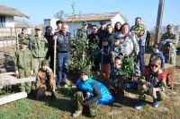 Уборка воинских захоронений