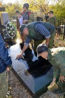 Уборка воинских захоронений