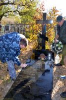 Уборка воинских захоронений