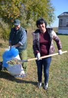 Уборка воинских захоронений