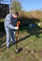 Уборка воинских захоронений