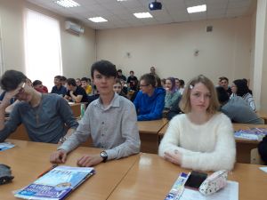 Встреча со студентами колледжа связи и информатики