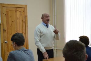 Встреча со студентами колледжа связи и информатики