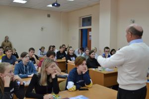 Встреча со студентами колледжа связи и информатики