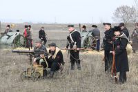 Реконструкция событий гражданской войны 1918 года