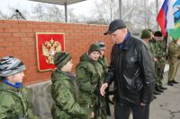 Юбилей подшефного гвардейского соединения