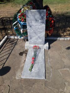 Возложение цветов к могиле неизвестного матроса