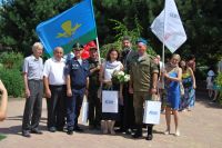 Торжественное построение казачьей-юнармейской разведгруппы «Георгиевцы»