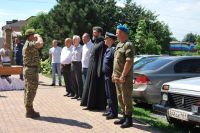 Торжественное построение казачьей-юнармейской разведгруппы «Георгиевцы»