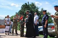 Торжественное построение казачьей-юнармейской разведгруппы «Георгиевцы»