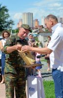 Торжественное построение казачьей-юнармейской разведгруппы «Георгиевцы»