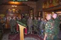 Учебные культурно-досуговые мероприятия в расположении подшефной воинской части