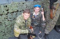 Учебные культурно-досуговые мероприятия в расположении подшефной воинской части