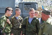 Учебные культурно-досуговые мероприятия в расположении подшефной воинской части