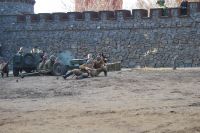 Воссоздание эпизода освобождения  Ростова от немецко-фашистской оккупации