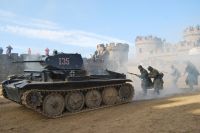 Воссоздание эпизода освобождения  Ростова от немецко-фашистской оккупации